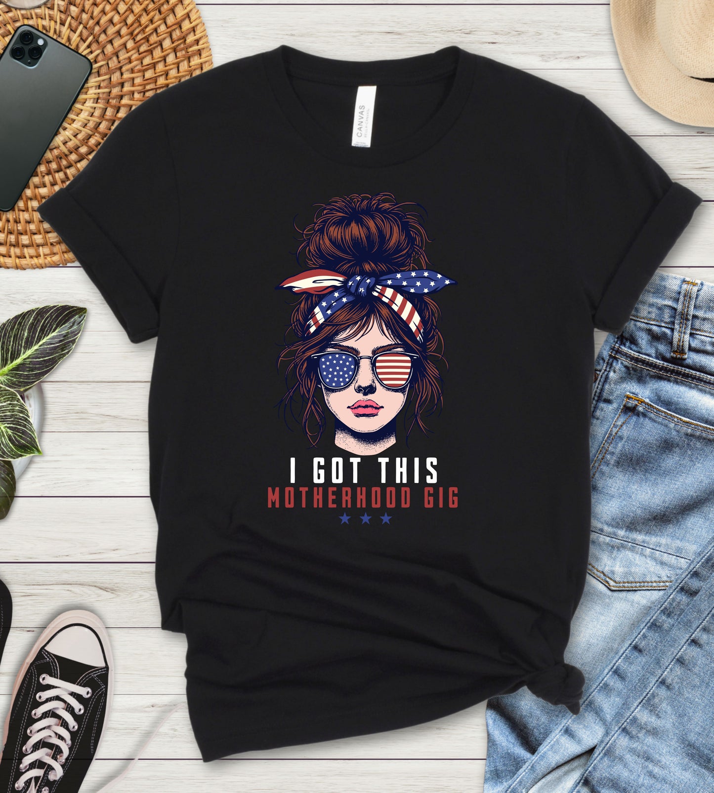 I Got This Mothehood Gig Premium Tee
