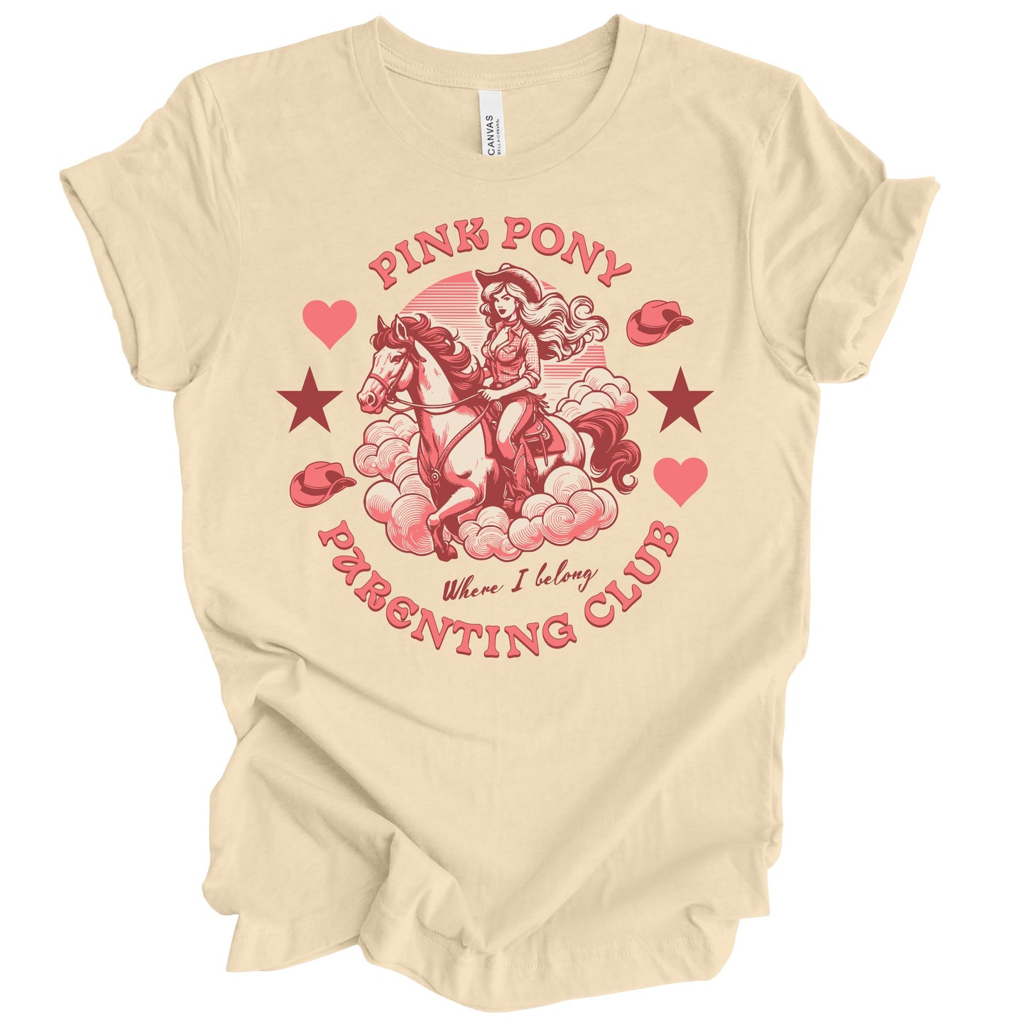 Pink Pony Parenting Club Premium Tee