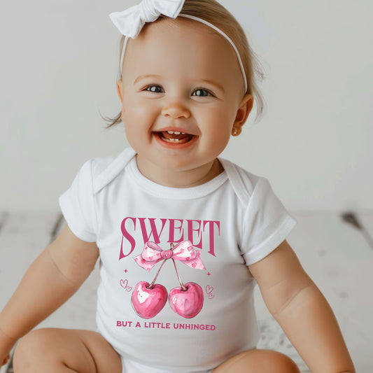 Sweet But a Little Unhinged Premium Onesie